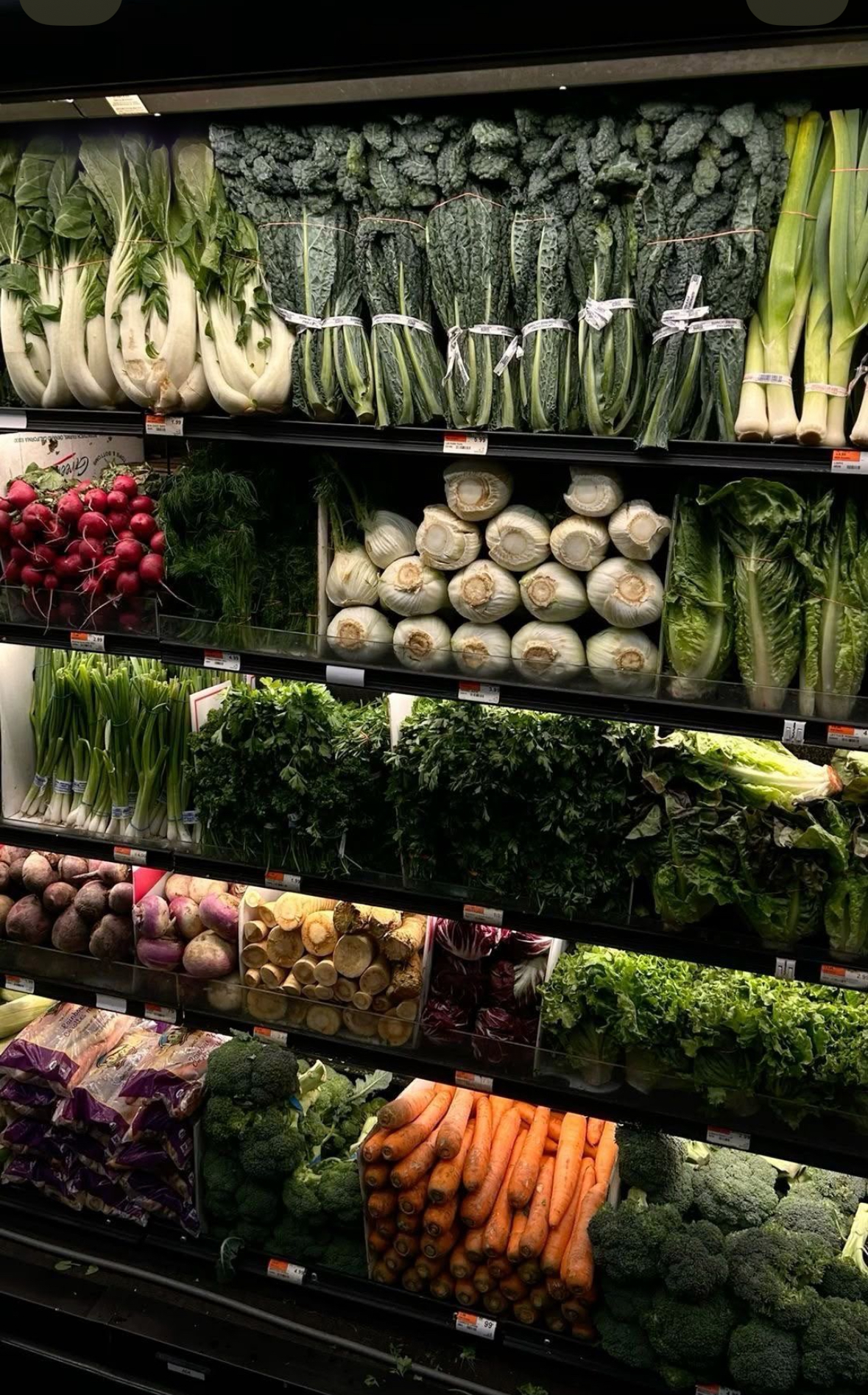 Whole foods and fresh produce for optimal nutrition